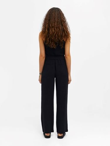 Byxor - Objsanne aline wide pant - Black